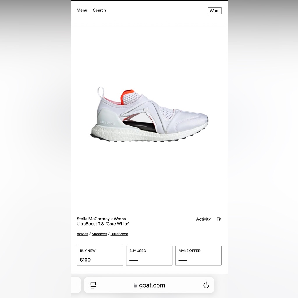 Adidas By Stella Mccartney Ultraboost Brand New
